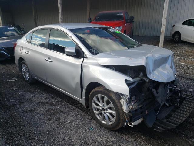 3N1AB7AP7KY322004 - 2019 NISSAN SENTRA S SILVER photo 4