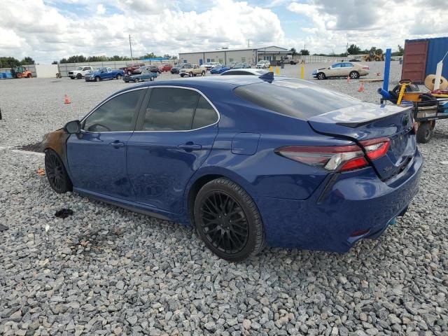 4T1G11AK2PU115814 - 2023 TOYOTA CAMRY SE NIGHT SHADE BLUE photo 2