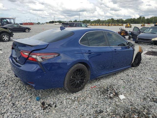 4T1G11AK2PU115814 - 2023 TOYOTA CAMRY SE NIGHT SHADE BLUE photo 3