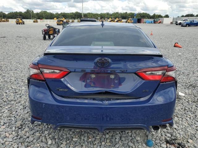 4T1G11AK2PU115814 - 2023 TOYOTA CAMRY SE NIGHT SHADE BLUE photo 6