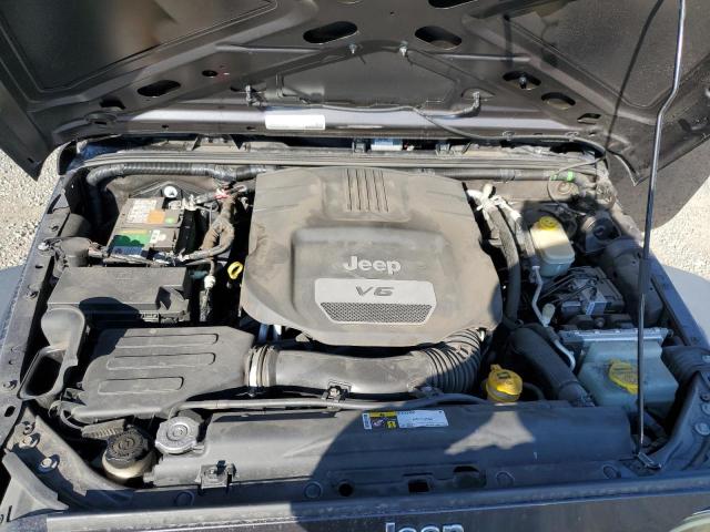 1C4BJWDG7GL179159 - 2016 JEEP WRANGLER U SPORT GRAY photo 12