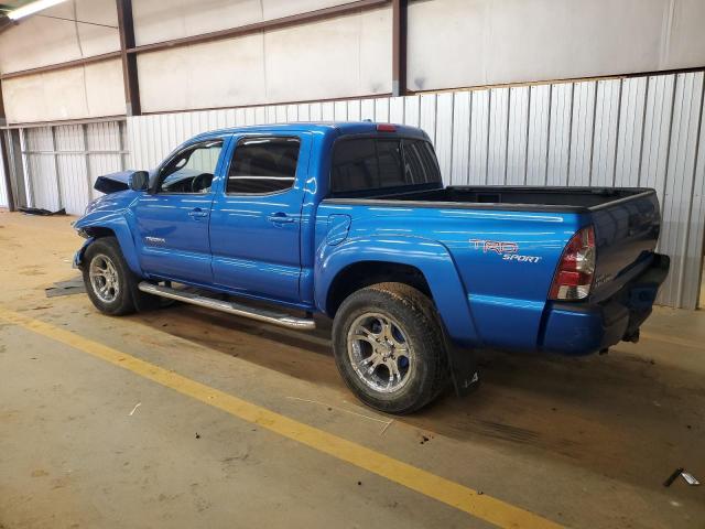 3TMLU42N09M024794 - 2009 TOYOTA TACOMA DOUBLE CAB Blau Foto 2