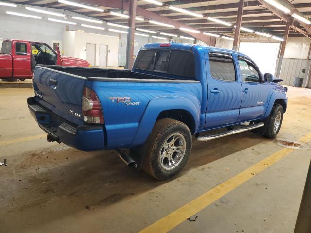 3TMLU42N09M024794 - 2009 TOYOTA TACOMA DOUBLE CAB Blau Foto 3