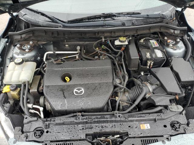 JM1BL1TG4D1727480 - 2013 MAZDA 3 I TEAL photo 11