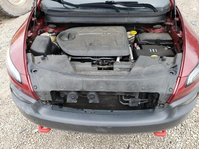 1C4PJMBS4FW726385 - 2015 JEEP CHEROKEE TRAILHAWK RED photo 12