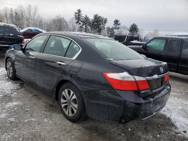 1HGCR2F39FA088535 - 2015 HONDA ACCORD LX BLACK photo 2