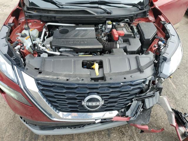 5N1BT3AA1PC791636 - 2023 NISSAN ROGUE S RED photo 12