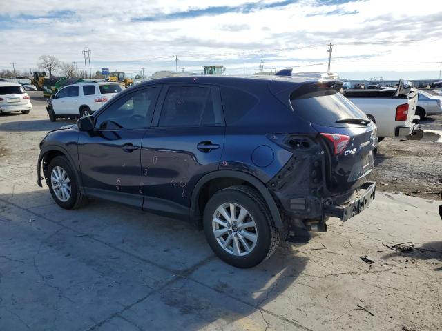 JM3KE2BE8E0373607 - 2014 MAZDA CX-5 SPORT BLUE photo 2