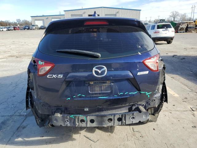 JM3KE2BE8E0373607 - 2014 MAZDA CX-5 SPORT BLUE photo 6