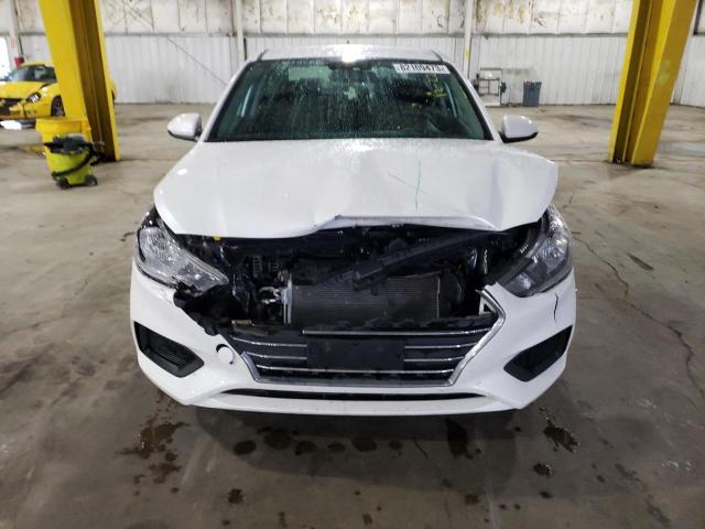 3KPC24A60NE169645 - 2022 HYUNDAI ACCENT SE WHITE photo 5