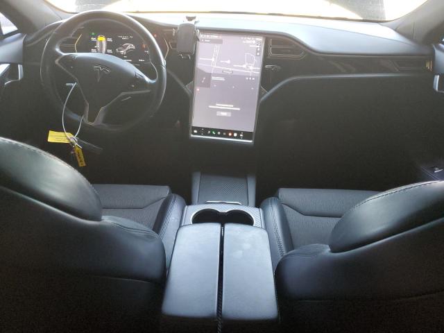 5YJSA1E25HF214971 - 2017 TESLA MODEL S Schwarz Foto 8