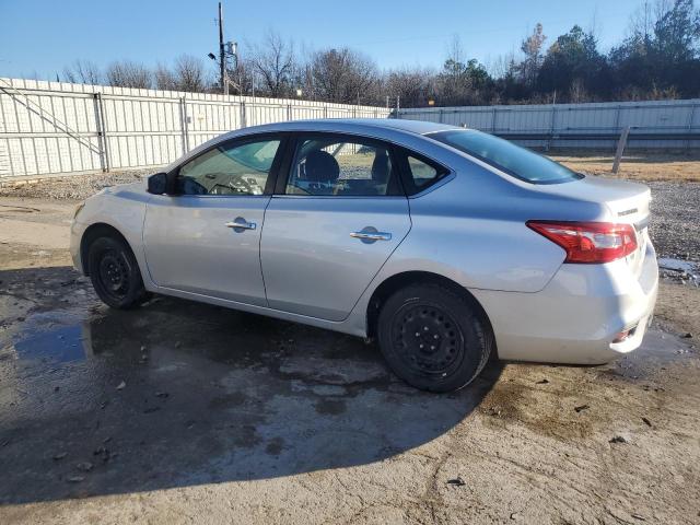 3N1AB7AP5JY244143 - 2018 NISSAN SENTRA S SILVER photo 2