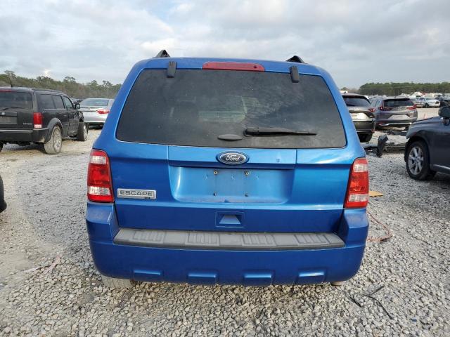 1FMCU9D75CKC27749 - 2012 FORD ESCAPE XLT BLUE photo 6