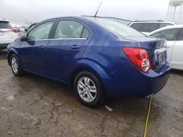 1G1JC5SH0E4138092 - 2014 CHEVROLET SONIC LT BLUE photo 2