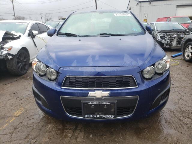 1G1JC5SH0E4138092 - 2014 CHEVROLET SONIC LT BLUE photo 5