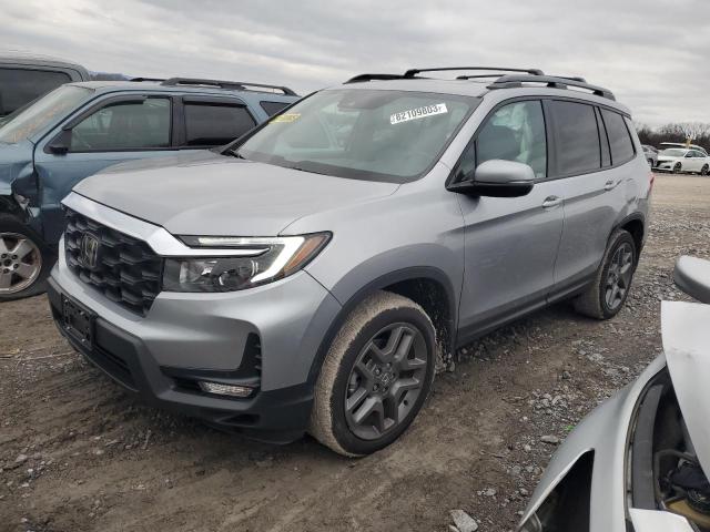 5FNYF8H56PB036044 - 2023 HONDA PASSPORT EXL SILVER photo 1