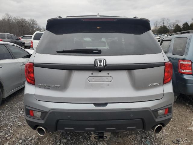 5FNYF8H56PB036044 - 2023 HONDA PASSPORT EXL SILVER photo 6