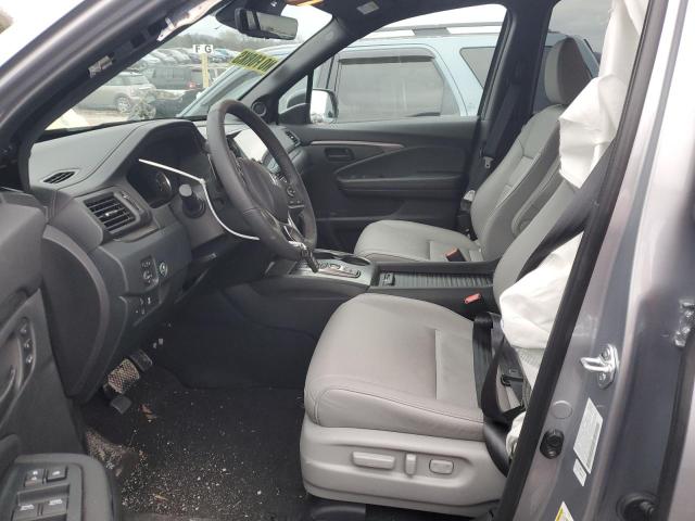 5FNYF8H56PB036044 - 2023 HONDA PASSPORT EXL SILVER photo 7