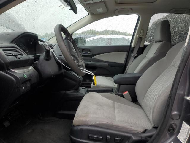 2HKRM4H50GH653976 - 2016 HONDA CR-V EX GRAY photo 7