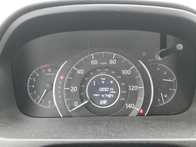 2HKRM4H50GH653976 - 2016 HONDA CR-V EX GRAY photo 9