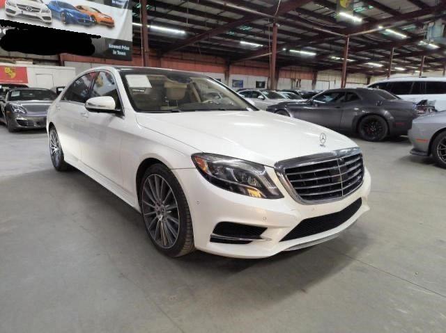 WDDUG8CB2HA322241 - 2017 MERCEDES-BENZ S 550 WHITE photo 1