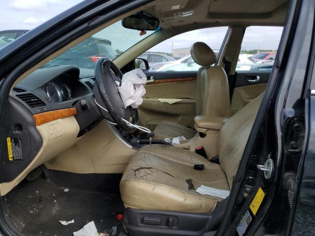 5NPEU46F39H479981 - 2009 HYUNDAI SONATA SE Қара фото 7