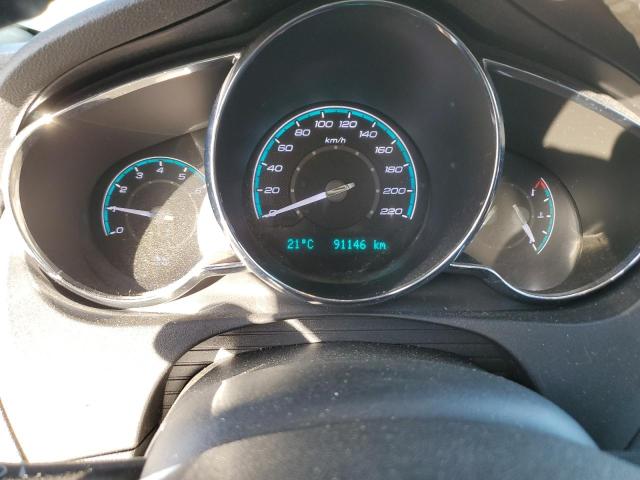 1G1ZC5E07AF169413 - 2010 CHEVROLET MALIBU 1LT ვერცხლისფერი ფოტო 9