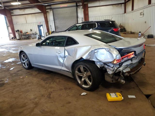 2G1FB1E32E9176910 - 2014 CHEVROLET CAMARO LT SILVER photo 2