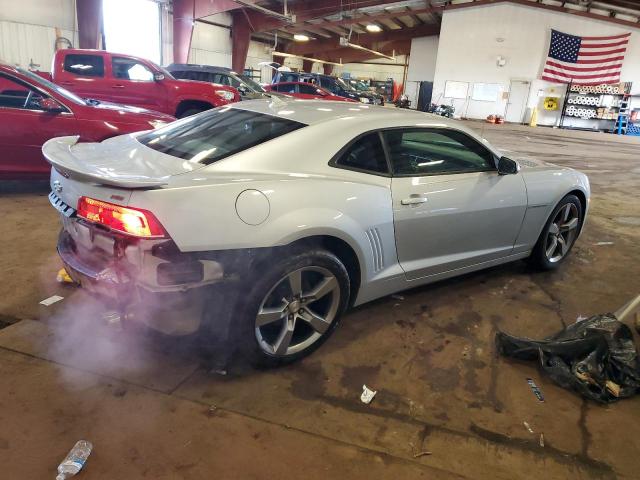 2G1FB1E32E9176910 - 2014 CHEVROLET CAMARO LT SILVER photo 3