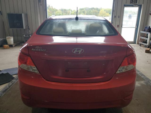 KMHCU4AEXCU080449 - 2012 HYUNDAI ACCENT GLS 栗色 照片 6
