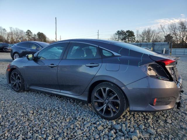 2HGFC2F8XMH504018 - 2021 HONDA CIVIC SPORT GRAY photo 2