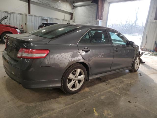 4T1BF3EK3BU618133 - 2011 TOYOTA CAMRY BASE GRAY photo 3