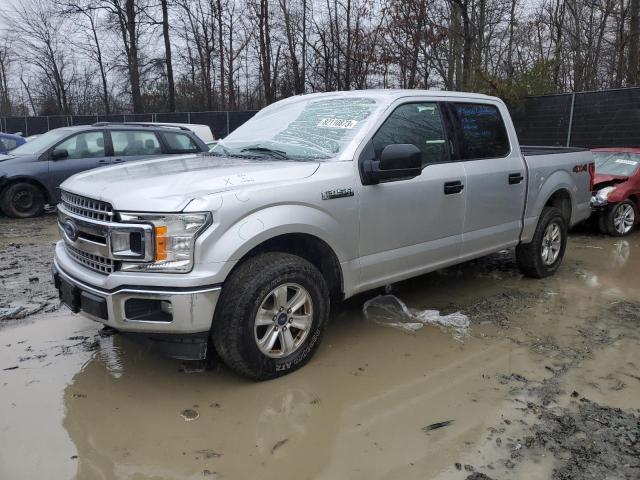 1FTEW1E54JFD54729 - 2018 FORD F150 SUPERCREW SILVER photo 1