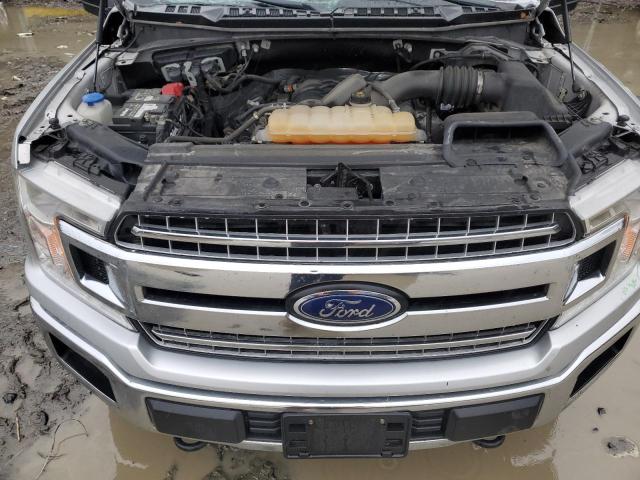 1FTEW1E54JFD54729 - 2018 FORD F150 SUPERCREW SILVER photo 11