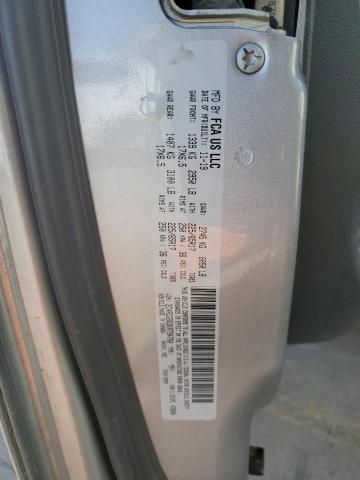 2C4RDGBG3KR794760 - 2019 DODGE GRAND CARA SE GRAY photo 13