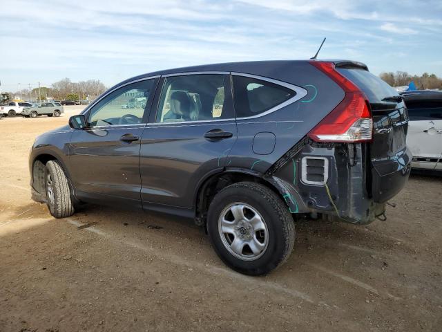 3CZRM3H34EG715856 - 2014 HONDA CR-V LX SILVER photo 2