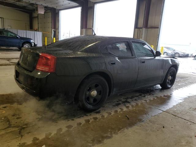 2B3LA43H28H174874 - 2008 DODGE CHARGER BLACK photo 3