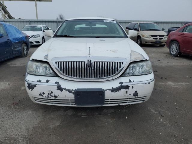 2LNBL8CVXAX613215 - 2010 LINCOLN TOWN CAR SIGNATURE LIMITED WHITE photo 5