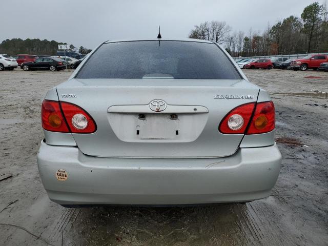 1NXBR32E13Z061665 - 2003 TOYOTA COROLLA CE SILVER photo 6