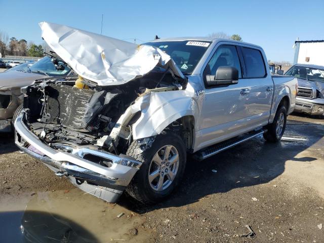 1FTEW1E47KKD87076 - 2019 FORD F150 SUPERCREW SILVER photo 1
