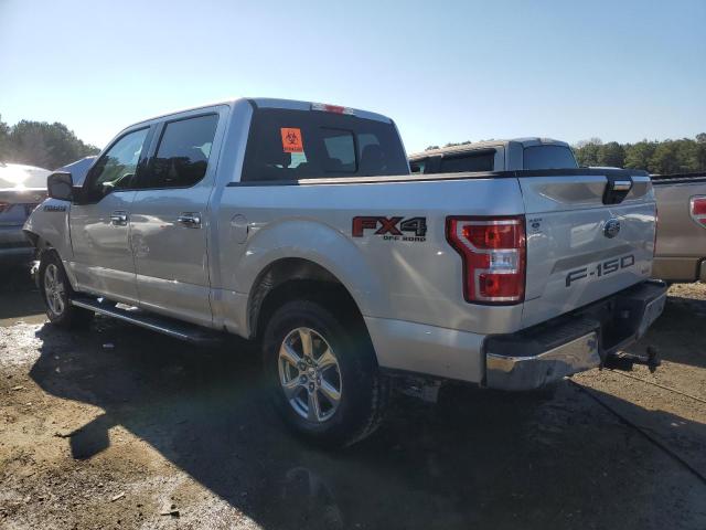 1FTEW1E47KKD87076 - 2019 FORD F150 SUPERCREW SILVER photo 2