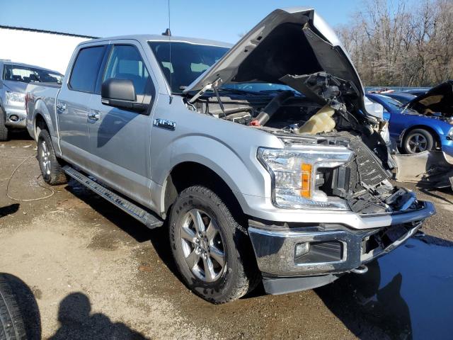 1FTEW1E47KKD87076 - 2019 FORD F150 SUPERCREW SILVER photo 4