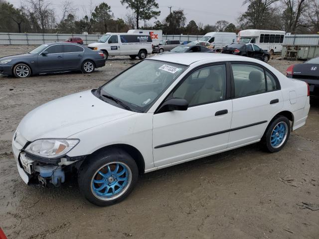 2HGES16375H609176 - 2005 HONDA CIVIC DX VP 白色 照片 1