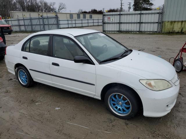 2HGES16375H609176 - 2005 HONDA CIVIC DX VP 白色 照片 4