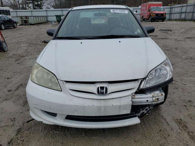 2HGES16375H609176 - 2005 HONDA CIVIC DX VP 白色 照片 5