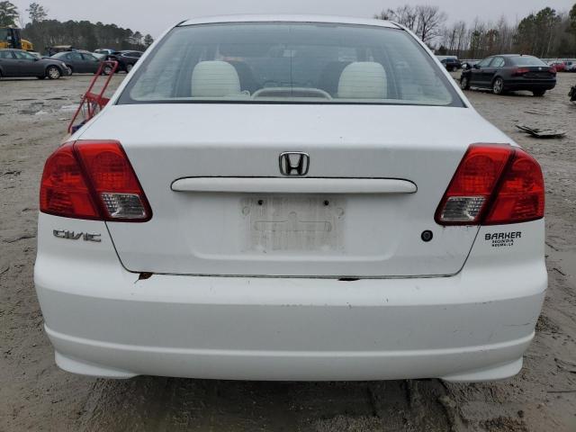2HGES16375H609176 - 2005 HONDA CIVIC DX VP 白色 照片 6