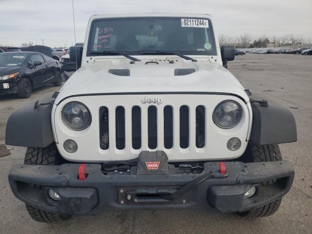 1C4BJWFG1FL587555 - 2015 JEEP WRANGLER RUBICON WHITE photo 5