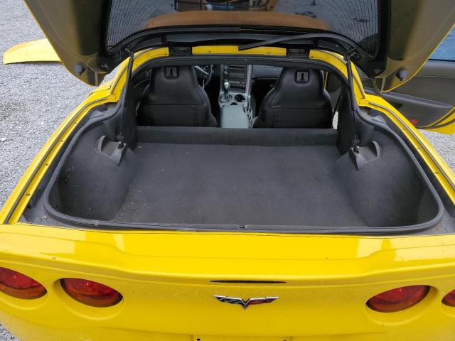 1G1YY26U675129738 - 2007 CHEVROLET CORVETTE YELLOW photo 10