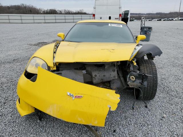 1G1YY26U675129738 - 2007 CHEVROLET CORVETTE YELLOW photo 5