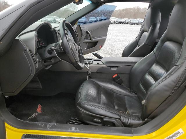 1G1YY26U675129738 - 2007 CHEVROLET CORVETTE YELLOW photo 7